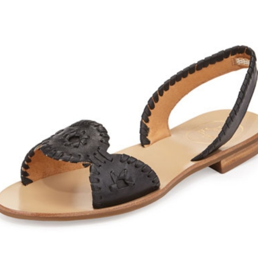Jack Rogers Liliana Leather Slingback Sandal, 7M